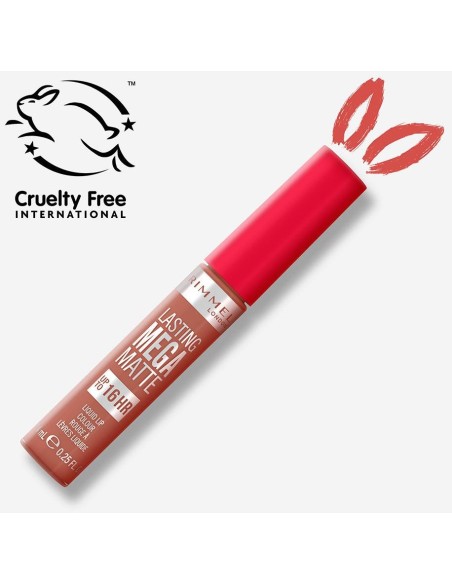 Rimmel Lasting Mega Matte Liquid Lip Colour 700 Be My Baby 7.4Ml