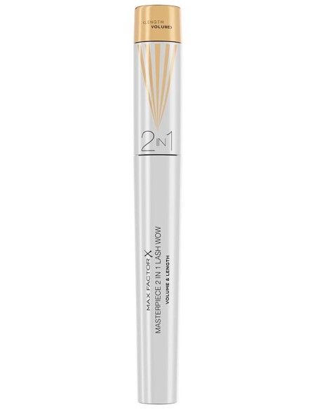 Masterpiece 2 In 1 Lash Wow Máscara De Pestañas 02-Black Brown 7 Ml