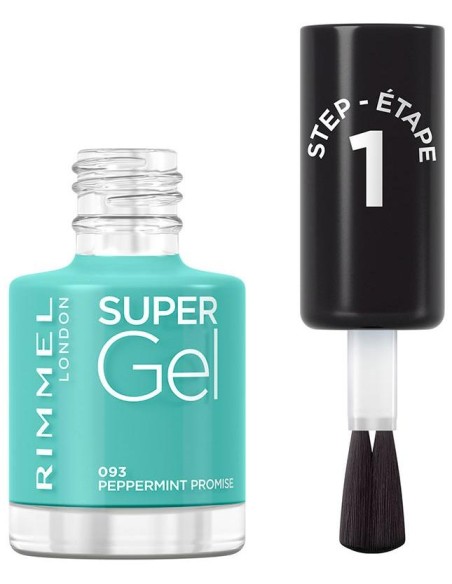 Rimmel Super Gel Nail Polish 093 Peppermint Promise 12Ml