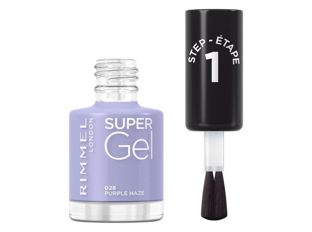 Rimmel Super Gel Nail Polish 028 Purple Haze 12Ml