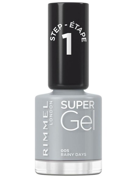 Rimmel Super Gel Nail Polish 005 Rainy Days 12Ml