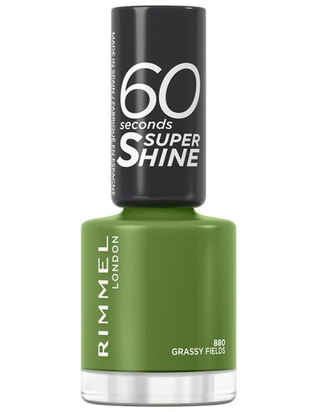 Rimmel 60 Seconds Super Shine Nail Polish 880 Grassy Fields 8Ml