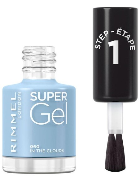 Rimmel Super Gel Nail Polish 060 In The Clouds 12Ml