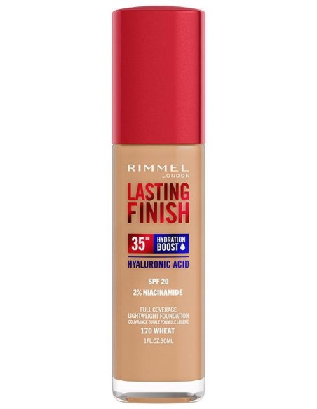 Rimmel Lasting Finish Hydration Boost 35Hr 200 Soft Beige 30Ml