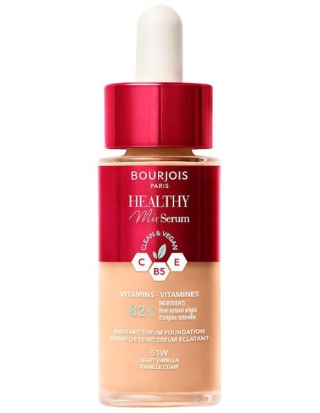 Healthy Mix Serum Foundation Base De Maquillaje 51W-Light Vanilla 30 Ml