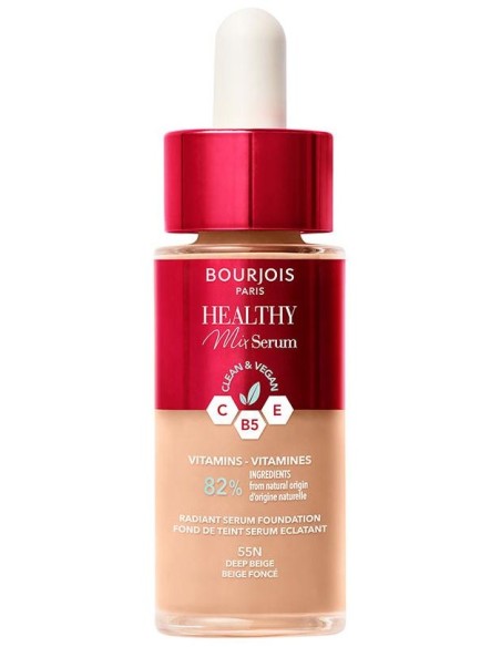 Healthy Mix Serum Foundation Base De Maquillaje 55N-Deep Beige 30 Ml