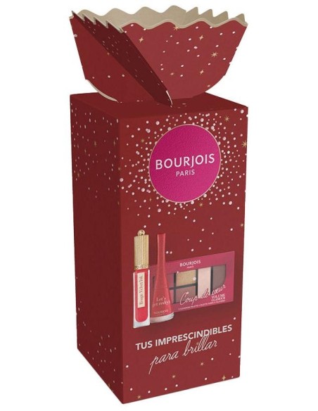 Bourjois Rouge Velvet Ink Liquid Lipstick Set Red 3Uds
