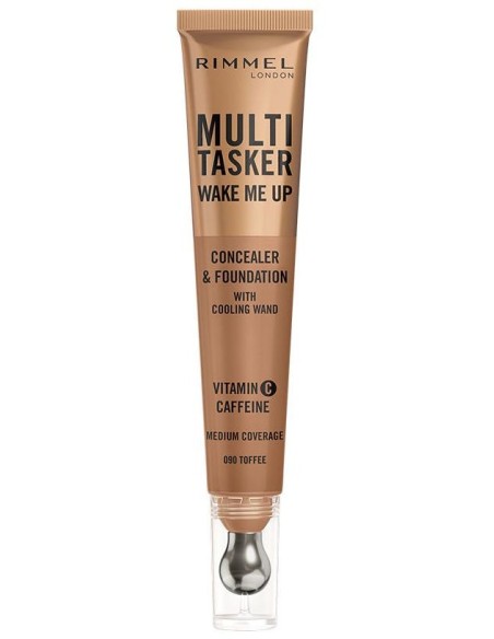 Multitasker Wake Me Up Corrector Y Base De Maquillaje Toffee 20 Ml