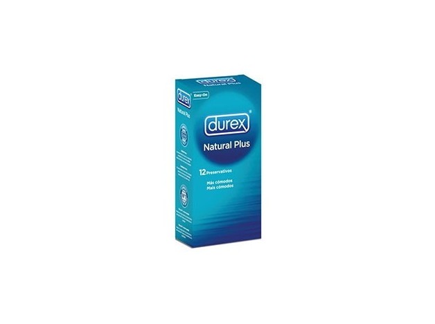 Preservativo Durex Natural Plus 12 Unidades