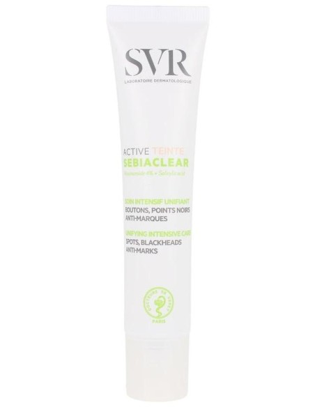 Svr Sebiaclear Active Teinté Tratamiento Intensivo Unificante 40Ml