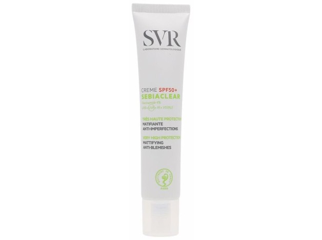 Svr Sebiaclear Crème Spf50+ Crema Solar...