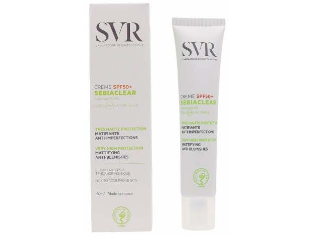 Svr Sebiaclear Crème Spf50+ Crema Solar...