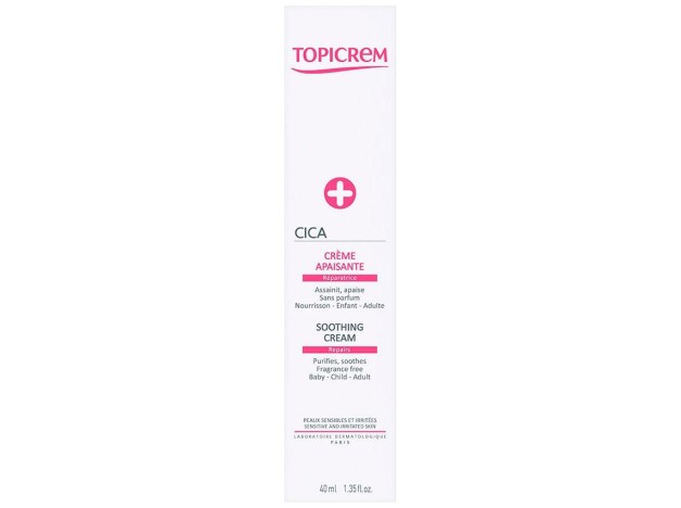 Topicrem Cica Crema Reparadora, 40 Ml