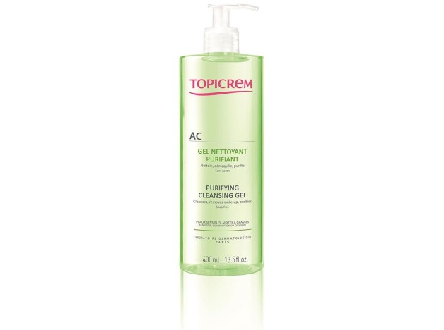 Topicrem Ac Gel Limpiador Purificante 400 Ml
