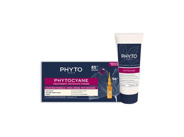 Phytocyane Tratamiento Anticaída Reacción Mujer...