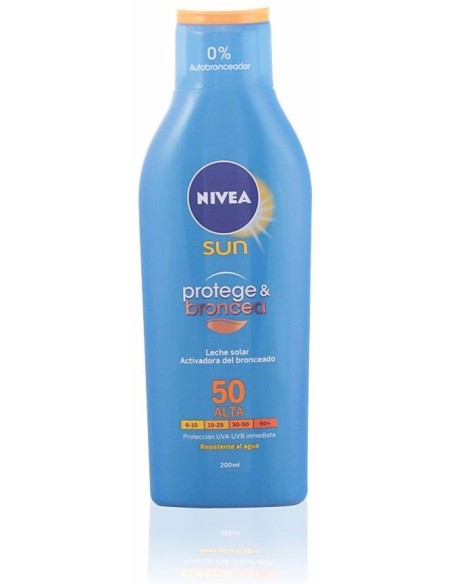 Sun Protege%26Broncea Leche Spf50 200 Ml