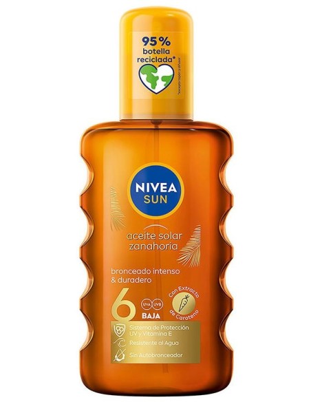 Sun Zanahoria Aceite Solar Spf6 200 Ml