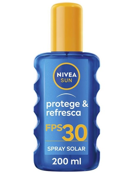 Sun Protege%26Refresca Solar Invisible Spf30 200 Ml