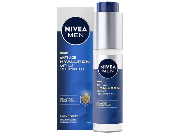 Men Anti-Age Hyaluron Gel Facial Hidratante 50 Ml