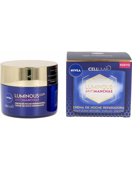 Nivea Luminous 630º Antimanchas Crema Noche Reparadora 40Ml