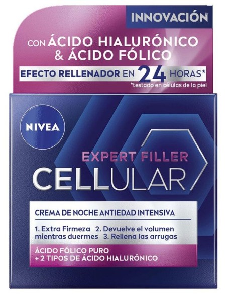 Nivea Expert Filler Cellular Anti-Aging Night Cream 50Ml