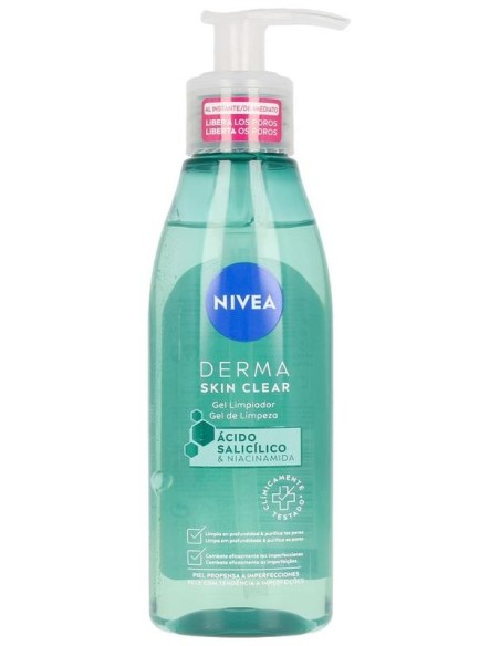 Nivea Derma Skin Clear Salicylic Acid %26 Niacinamide Cleansing Gel 150Ml