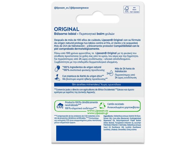 Liposan Lapiz Blanco R 85000