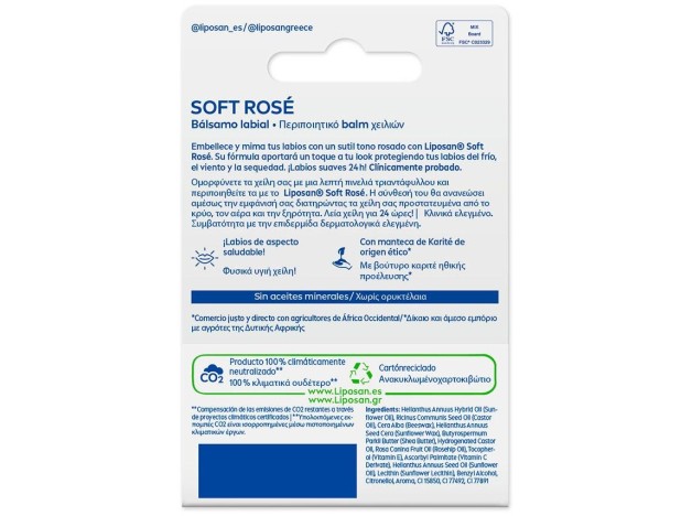 Liposan Soft Rosé 4,8 Ml