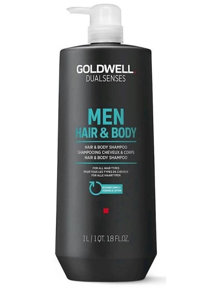 Goldwell Dualsenses Men Hair %26 Body Shampoo 1000Ml