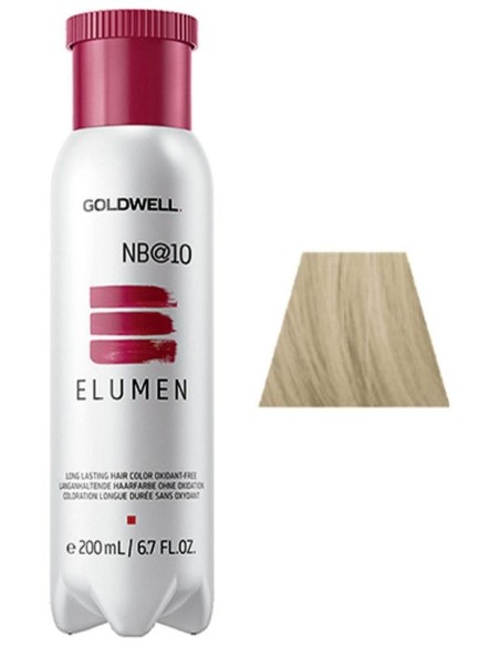 Elumen Long Lasting Hair Color Oxidant Free Nb@10 200 Ml