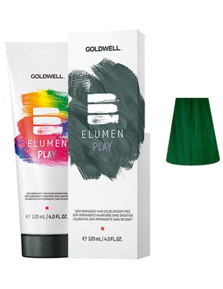 Elumen Play Semi Permanent Hair Color Oxidant-Free Green 120 Ml
