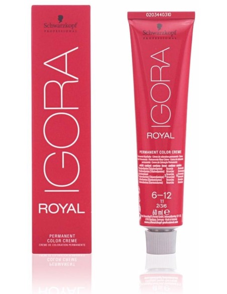 Schwarzkopf Igor Royal Color Crema 6-12 60Ml