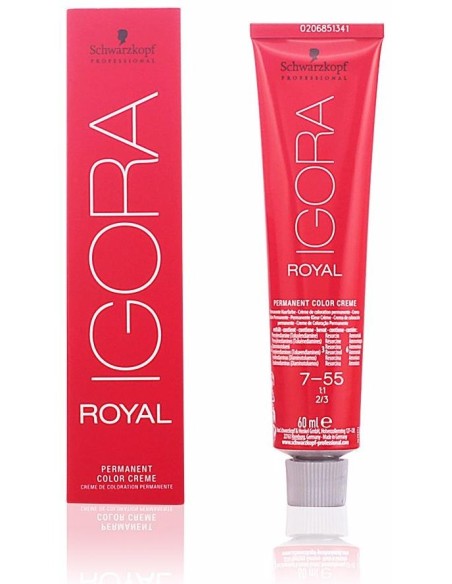 Schwarzkopf Igora Royal 7 55 Permanent Color Cream 60Ml