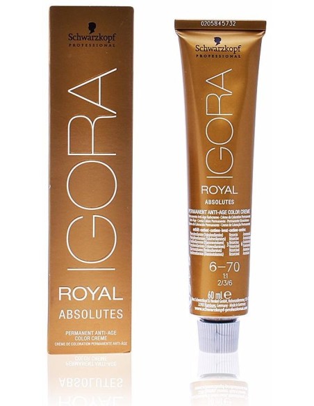 Schwarzkopf Igora Royal Absolutes Anti Age Color Creme 6 70 60Ml