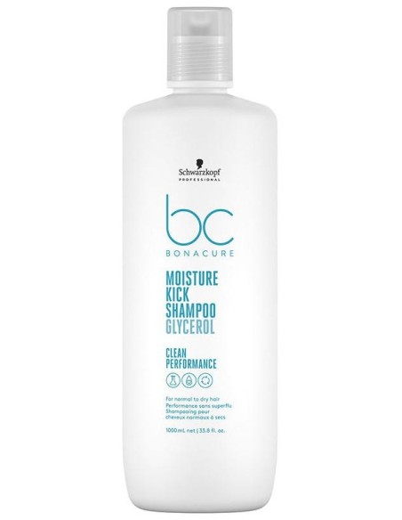 Bonacure Moisture Kick Shampoo Glicerol 1000Ml