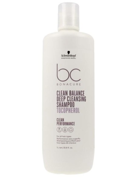 Schwarzkopf Bonacure Clean Balance Tocopherol Shampoo 1L