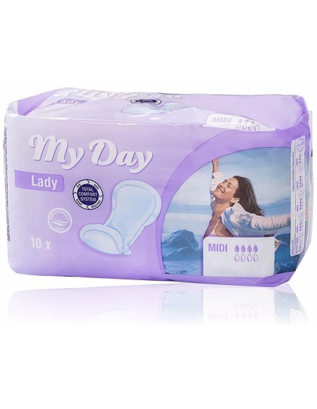 My Day Lady Compresas Incontinencia Midi 10Uds
