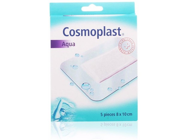 Cosmoplast Aqua Apósitos Grandes 8X10Cm 5Uds