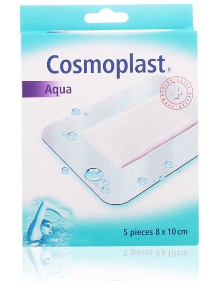 Cosmoplast Aqua Apósitos Grandes 8X10Cm 5Uds