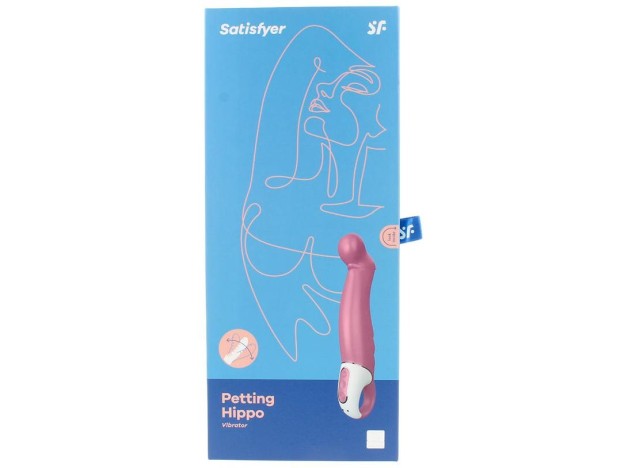 Satisfyer Petting Hipo Vibrador Rosa 1 U