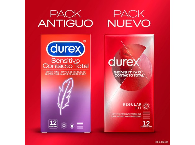 Preservativo Durex Contacto Total 12 Unidades