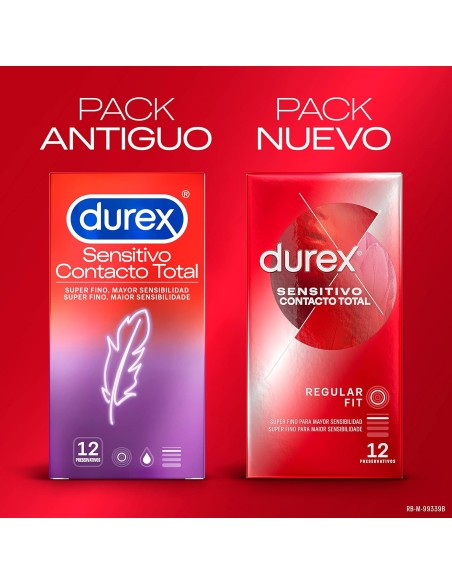 Preservativo Durex Contacto Total 12 Unidades