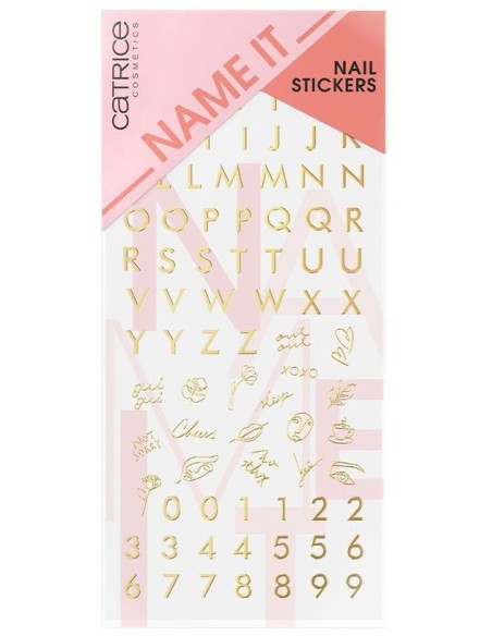 Catrice Name It Nail Stickers 91Uds