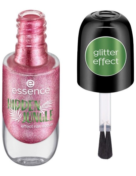 Essence Hidden Jungle Effect Nail Lacquer 04 Pink Mystery 8Ml
