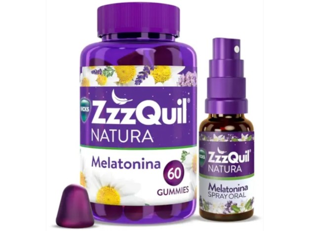 Zzzquil Natura Melatonina 60 Gominolas + Spray...