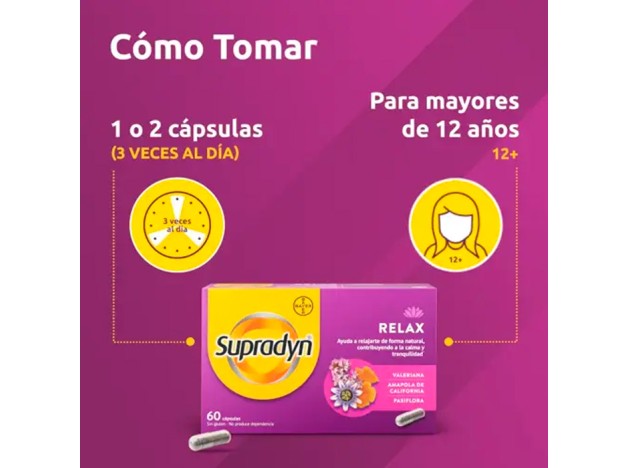 Supradyn Relax 60 cápsulas