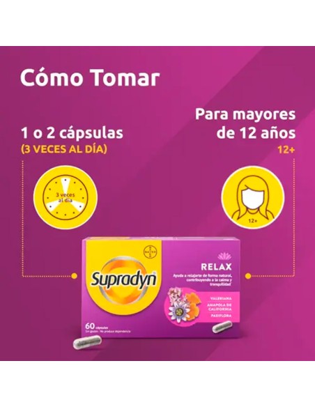 Supradyn Relax 60 cápsulas