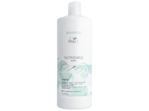 Wella Nutricurls Waves Shampoo 1000Ml