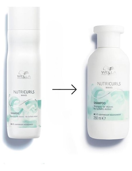 Wella Nutricurls Waves Shampoo 1000Ml