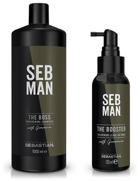 Sebman The Boss Champú Engrosador Tónico Refrescante 1000 Ml